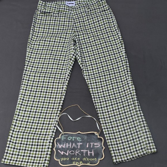 317-UR Amazing❤️~SubSeventy Check Pants - Picture 1 of 1